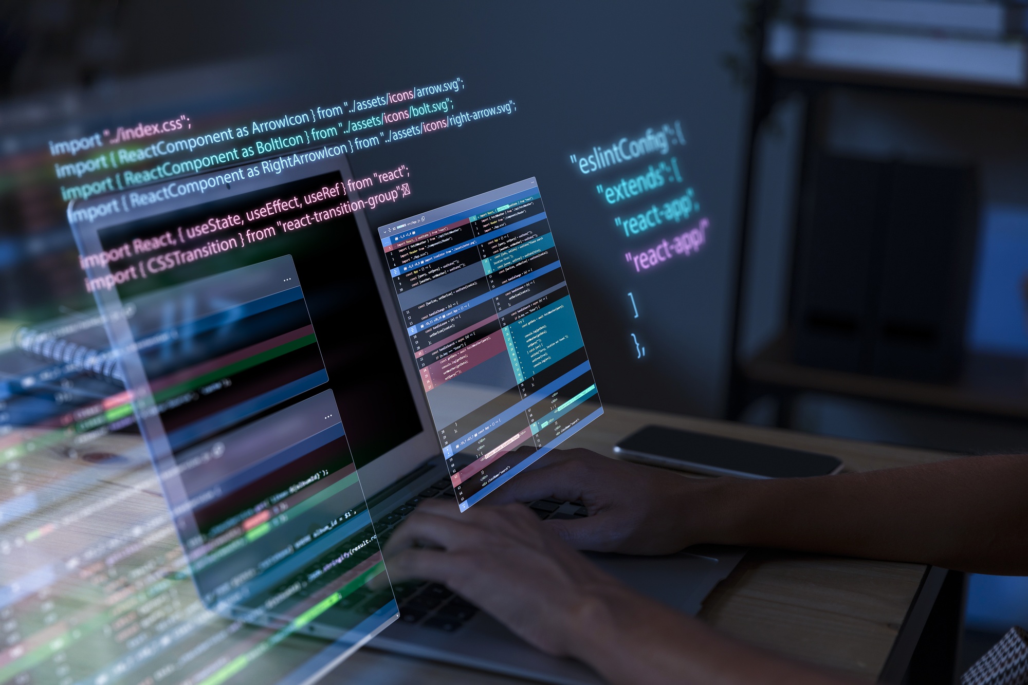 Ilustración de programación